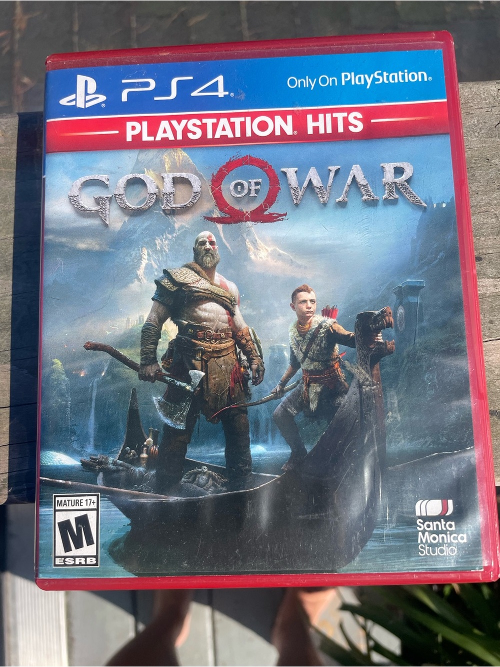 Sony PS4 God of War (PlayStation Hits) - Red Case